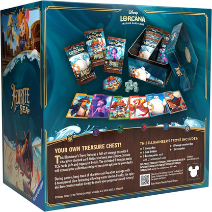 Disney Lorcana Trading Card Game: Azurite Sea - Illumineer's Trove (Englisch