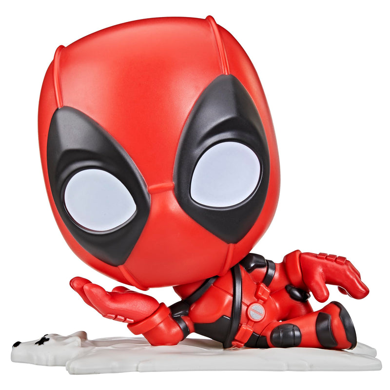 Marvel Motormouth Deadpool, 5-Inch (15cm) Electronic Talking Toy, Lights &Sounds, 50+ Phrases, Super Hero Toys, Ages 14+