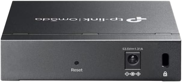 Omada 5-Port Gigabit Managed Network Switch, 4-Port PoE+, Cloud-Based SDN Controller, Remote Management