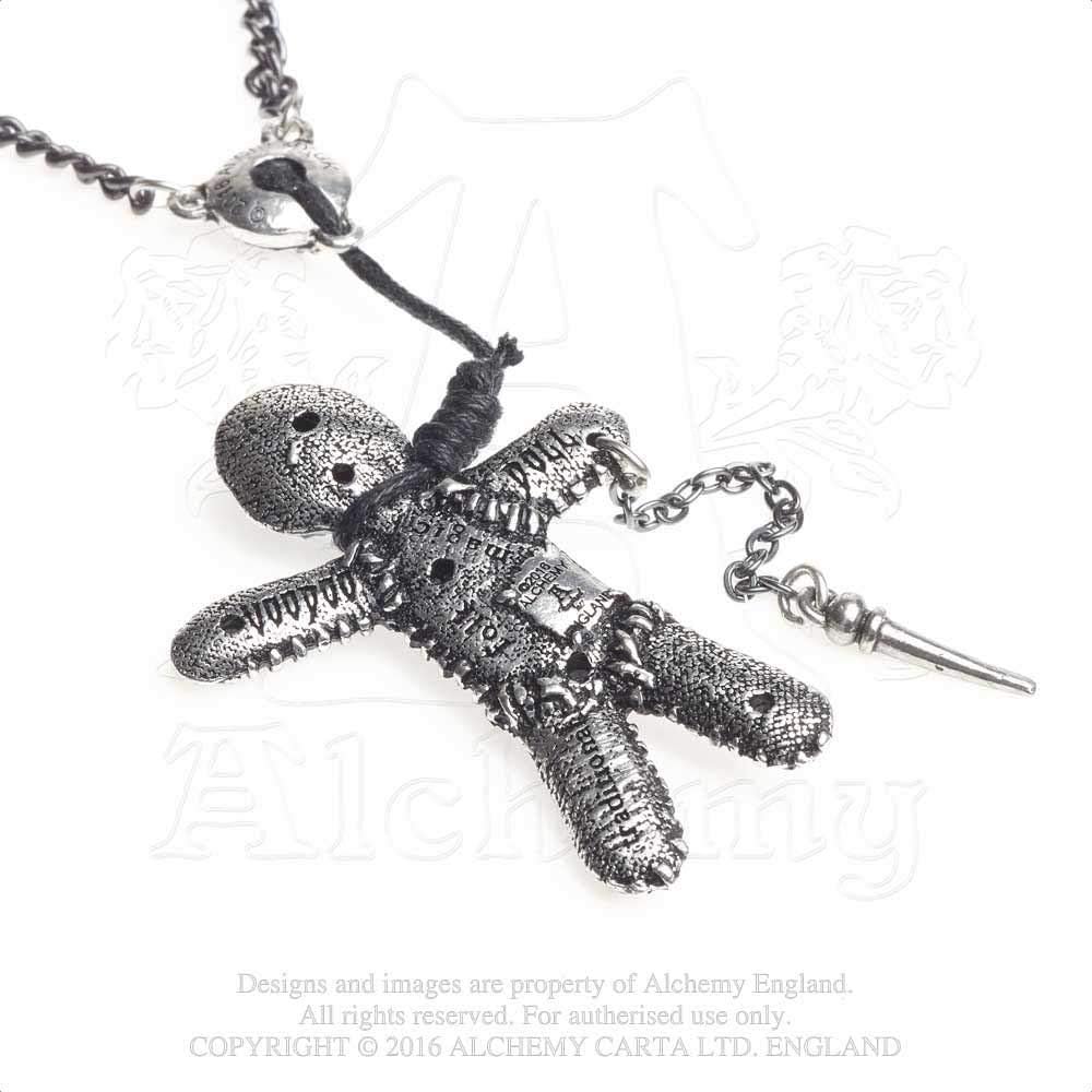 Alchemy Gothic VOO Doo Doll Women Necklace Standard, Pewter