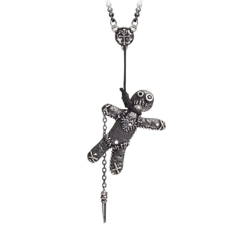 Alchemy Gothic VOO Doo Doll Women Necklace Standard, Pewter