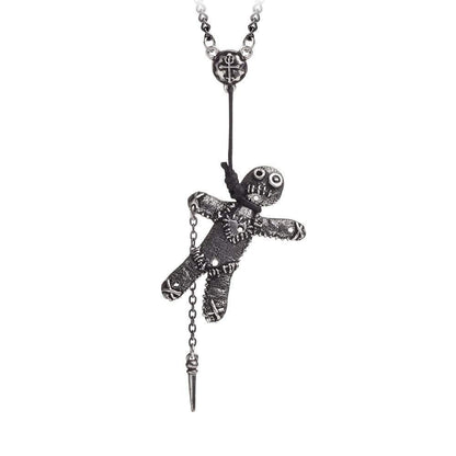 Alchemy Gothic VOO Doo Doll Women Necklace Standard, Pewter