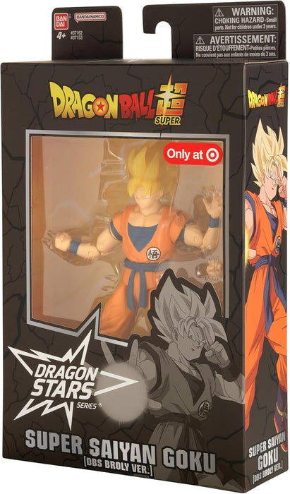 BANDAI Dragon Stars Figures Super Saiyan Goku | Dragon Ball Super: Broly Movie Goku Action Figure | 17cm Articulated Dragon Ball Figure Dragon Stars Anime Figures Goku Toy