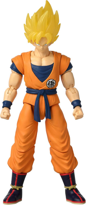 BANDAI Dragon Stars Figures Super Saiyan Goku | Dragon Ball Super: Broly Movie Goku Action Figure | 17cm Articulated Dragon Ball Figure Dragon Stars Anime Figures Goku Toy