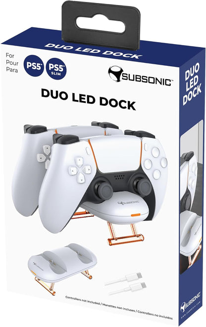 Subsonic Duo Led Dock - Ps5/Ps5 Slim