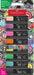 Faber-Castell 254692 Graffiti Neon Textmarker Set 8 Stück, Highlighter Pens mit Präzisions-Keilspitze, Leuchtende Graffiti Neonfarben, Ergonomisches flaches Design