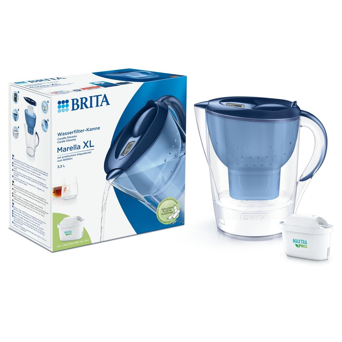 BRITA Pitchers with Filter, Multicolor, Single, BRITA Kannen mit Filter, mehrfarbig, einzigartig, BRITA Kannen mit Filter, mehrfarbig, einzigartig