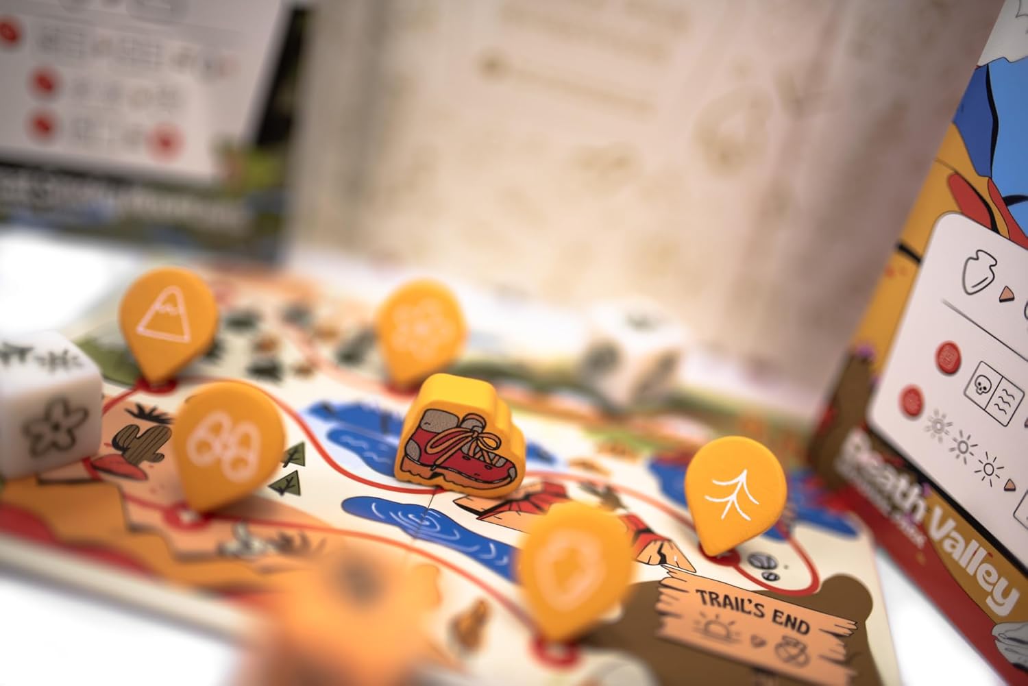 Keymaster Games Parks Roll & Hike | Strategic Dice Game | Explore The Wild Wonder of The US National Parks on Game Night | Packable Travel Game for Kids, Adults, and Families | 1-4 Players | Ages 10+