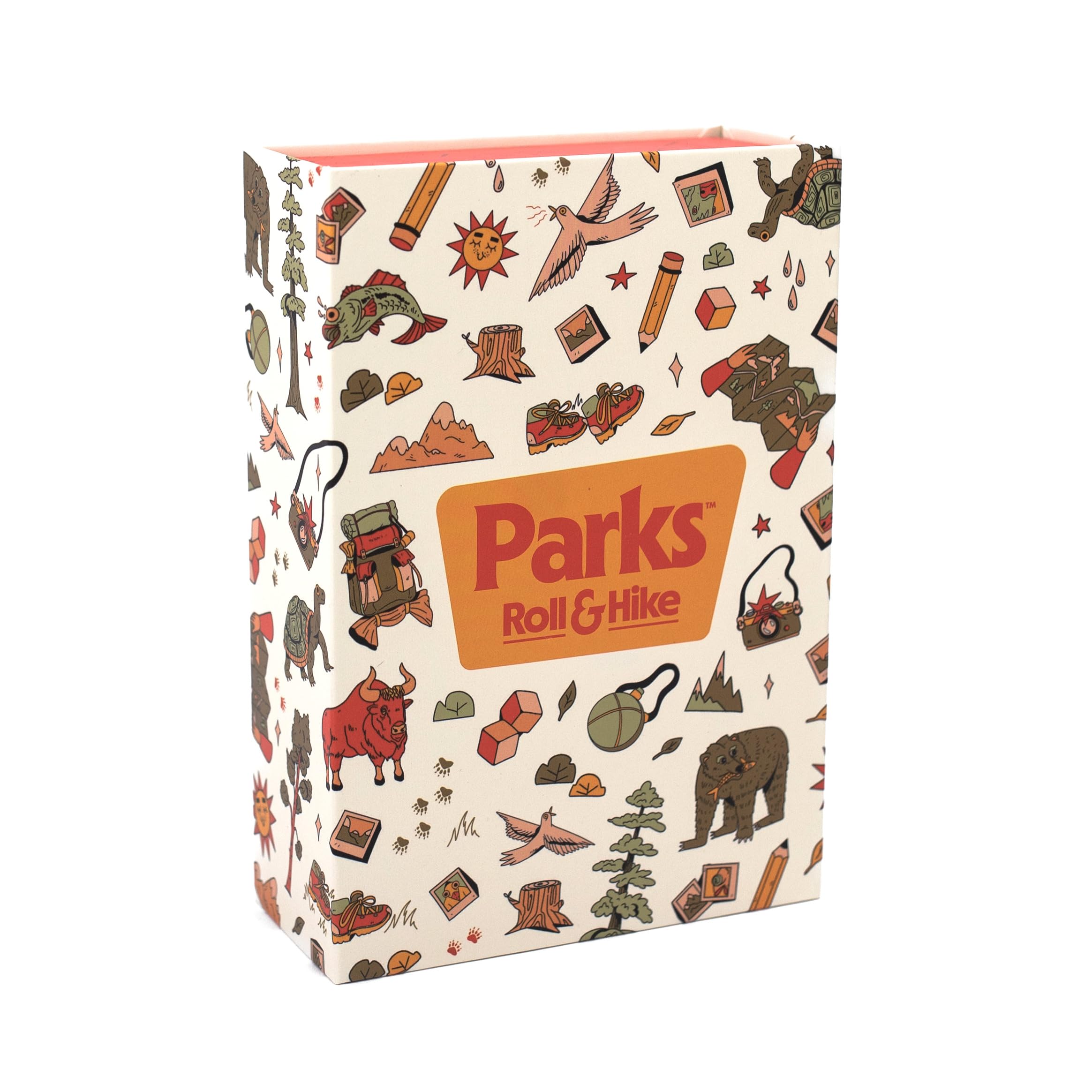 Keymaster Games Parks Roll & Hike | Strategic Dice Game | Explore The Wild Wonder of The US National Parks on Game Night | Packable Travel Game for Kids, Adults, and Families | 1-4 Players | Ages 10+