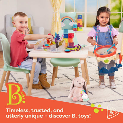 B. toys - Wee MD - Kit de médecin-Jouet - Jeu de Docteur - Jeu d'éveil pour Tout-Petits et Enfants - Stéthoscope, Thermomètre, Bip et Autres - 18 Mois et +