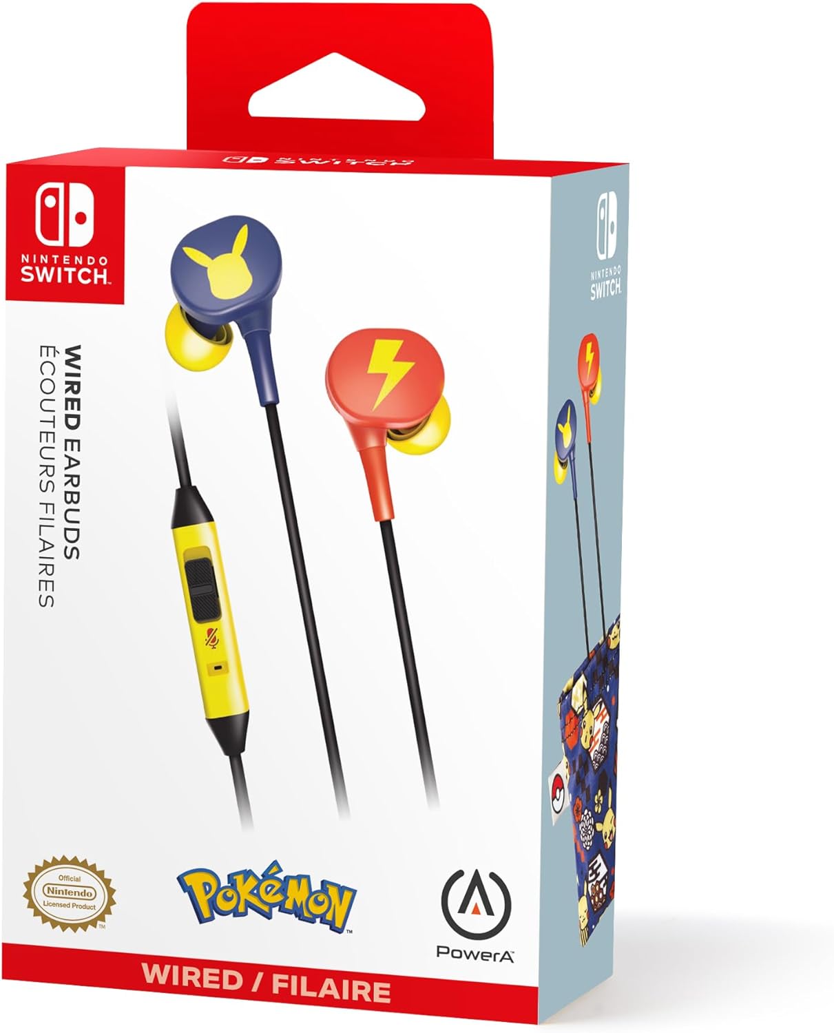 Powera Nsw Wired Earbuds - PokTmon Pikachu Blossom