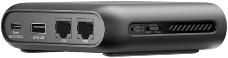 TP-Link TL-WR1502X Portable Router WiFi 6 AX1500Mbps, Mini Travel Router for Home & Travel, WiFi Router, VPN Router, Gigabit Ports, USB Port, Enjoy Network Anywhere, Type-C Power, Pocket-sized