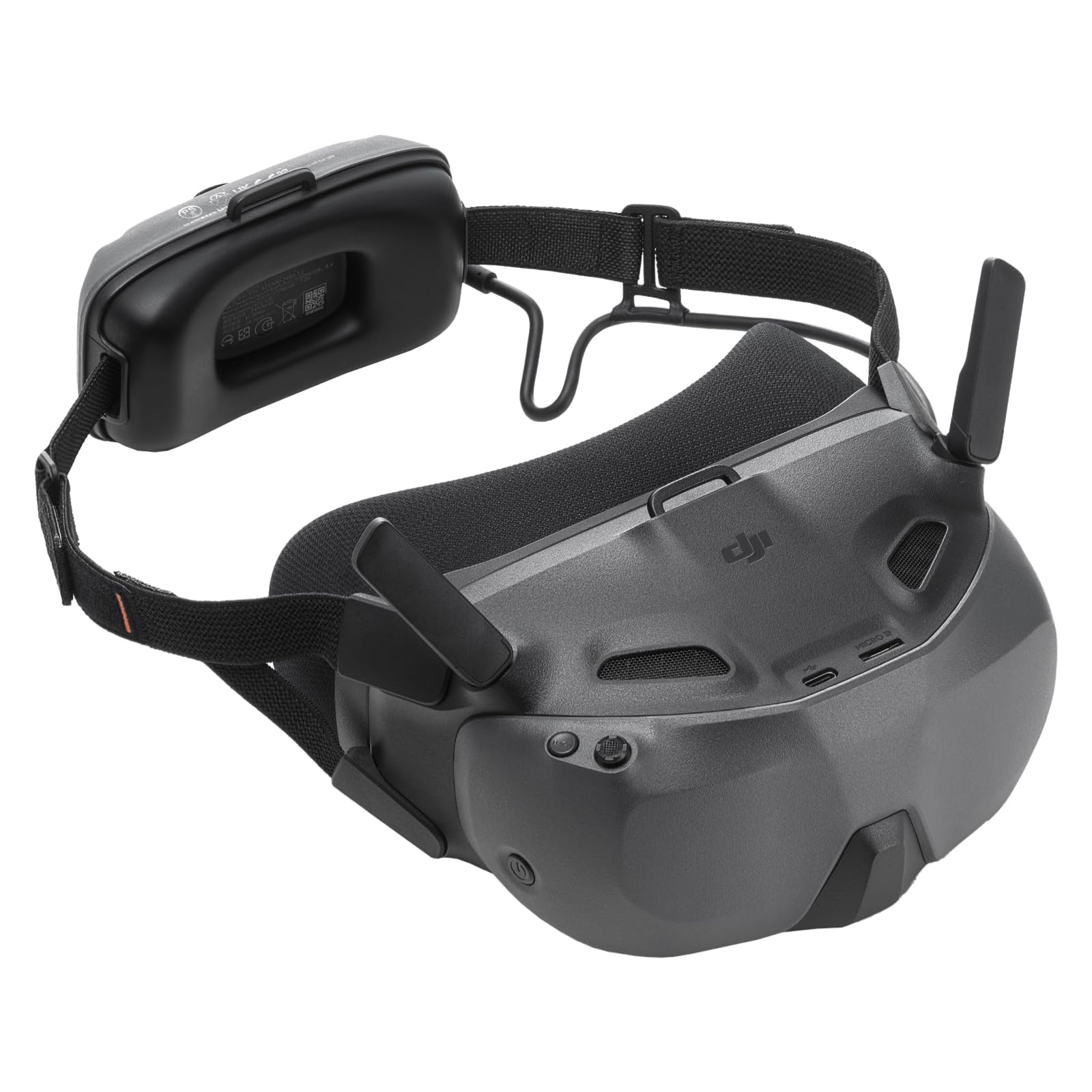 DJI Goggles N3, FPV Goggles with 1080p Ultra-Wide Screen, Immersive Flight Experience, FPV Drone Goggles, Wireless Streaming, Drone Goggles, Ready-to-Use Kit, AR Cursor