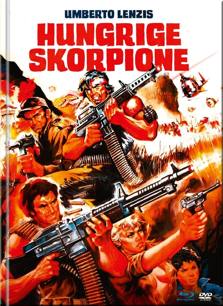 Hungrige Skorpione - Extended uncut Fassung (Limited Mediabook, in HD neu abgetastet Booklet
