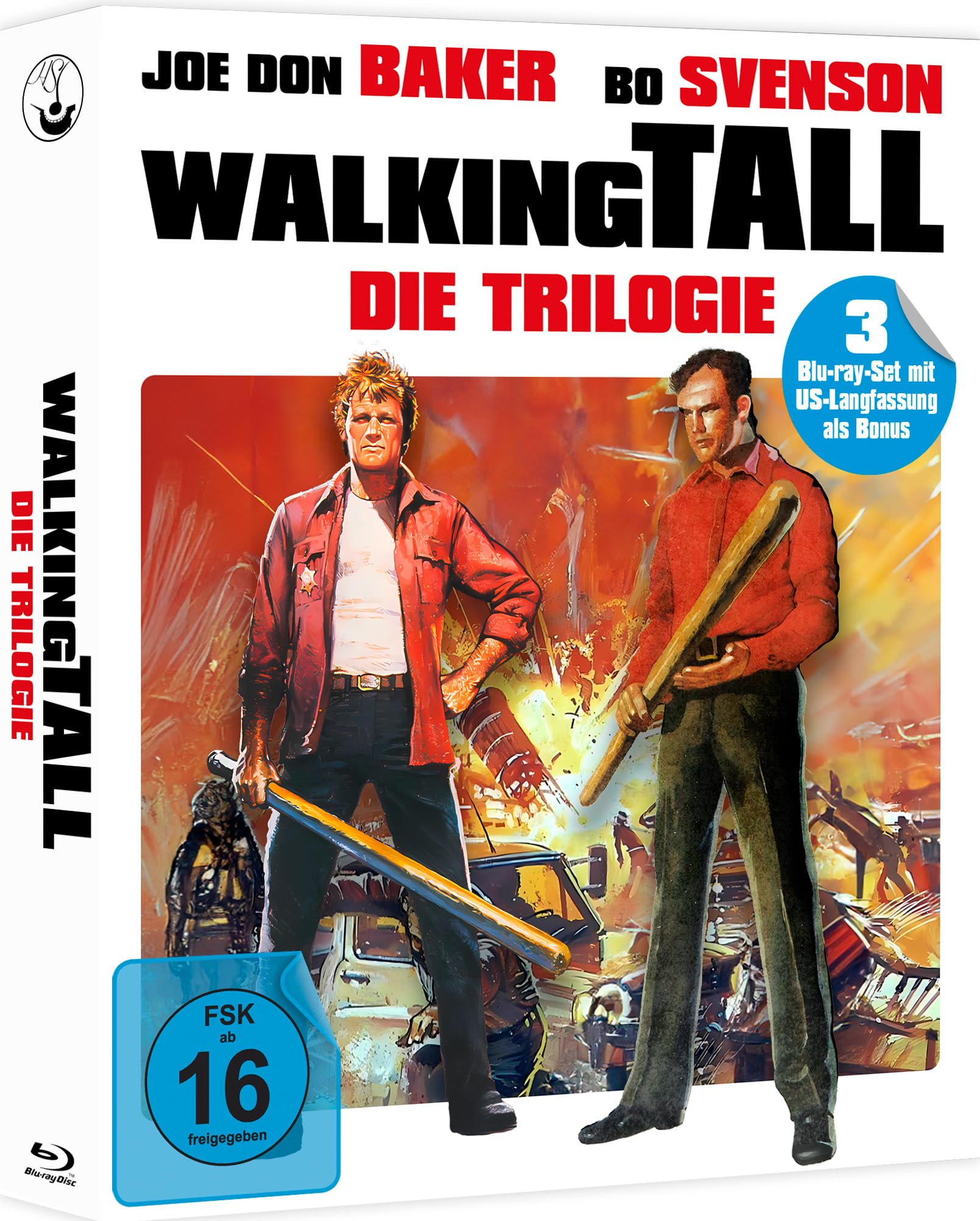 Walking Tall 1-3 Trilogie - der Große aus dem Dunkeln Limited (3 s
