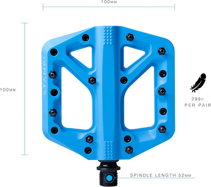 CRANKBROTHERS Stamp-1 Pedals Blue S Single