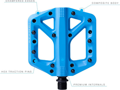CRANKBROTHERS Stamp-1 Pedals Blue S Single