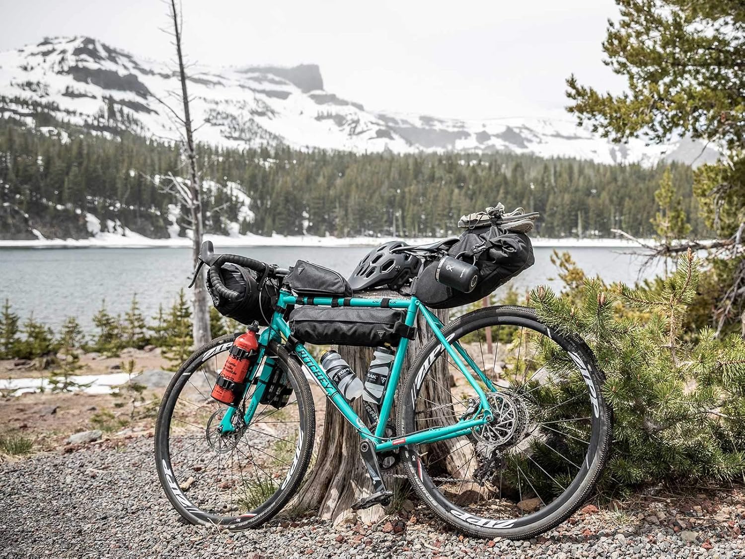 Topeak MidLoader, middle mount bikepacking bag, 4.5 Liter, Black