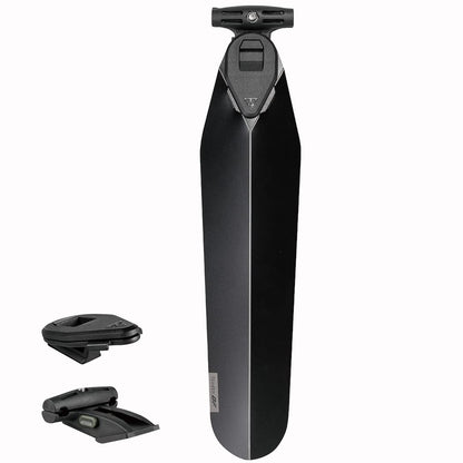 Topeak Flashfender Bicycle Rear Mudguard with DuoFixer Bracket, Black