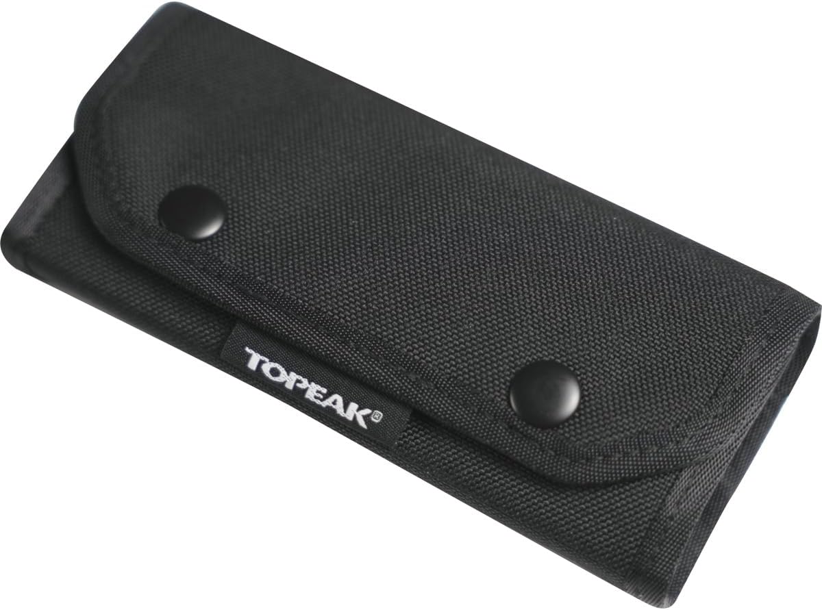 Topeak E-Torqbar 1-10Nm, A lightweight portable digital torque wrench with LED indicators includes Hex & Torx Bits, Black