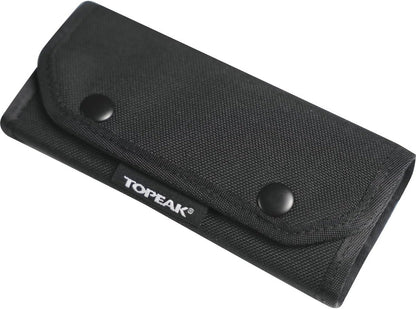 Topeak E-Torqbar 1-10Nm, A lightweight portable digital torque wrench with LED indicators includes Hex & Torx Bits, Black