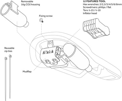 Fizik 17045 Selle Mixte