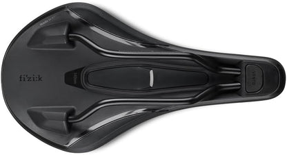 Fizik Vento Argo X5 MTB Bike Saddle, Carbon Reinforced Shell with Alloy Rails, 140mm Width, Black