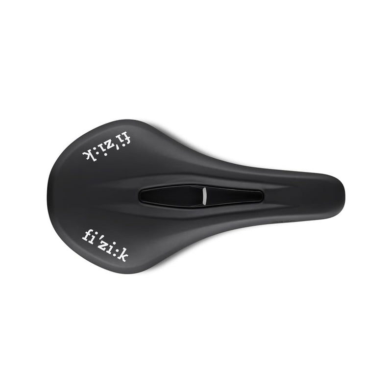 Fizik Vento Argo X5 MTB Bike Saddle, Carbon Reinforced Shell with Alloy Rails, 150mm Width, Black