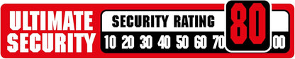 Onguard 8313 Ground Anchor 14mm Shackle, Silver Sold Secure