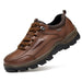 Wanmxinein Sneakers für Herren, bequemer Leder-Wanderschuh, Sportschuhe für Herren, Sneaker, Schuhe, atmungsaktiv
