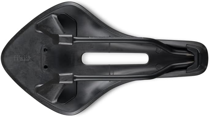 Fizik Transiro Aeris R5 Short Distance Triathlon Bike Saddle, Carbon Reinforced Shell with Alloy Rails, 135mm Width, Black