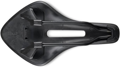 Fizik Transiro Aeris R5 Short Distance Triathlon Bike Saddle, Carbon Reinforced Shell with Alloy Rails, 135mm Width, Black