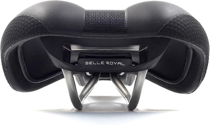 Ellipse Relaxed, City Bike Saddle with Cut-Out for Perineal Relief