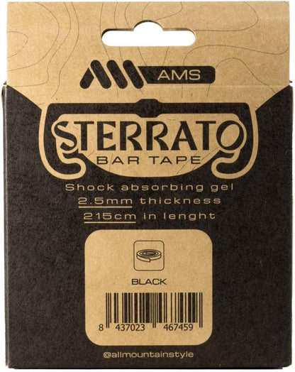 All Mountain Style Lenkerband für Gravel- und Rennrad, Ergonomisch und Komfort, Gel-Polsterung, Rutschfest, Inklusive Lenkerstopfen, Ideal für Straße und Gelände