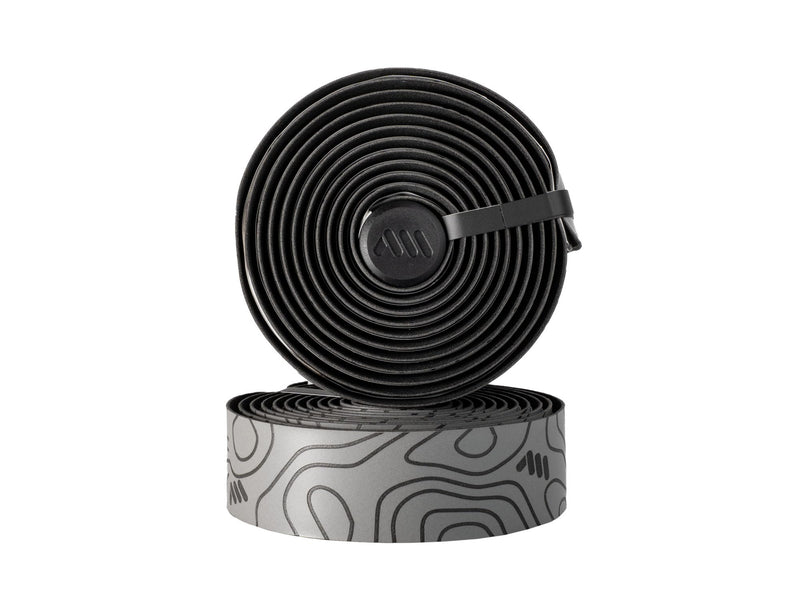 All Mountain Style Lenkerband für Gravel- und Rennrad, Ergonomisch und Komfort, Gel-Polsterung, Rutschfest, Inklusive Lenkerstopfen, Ideal für Straße und Gelände