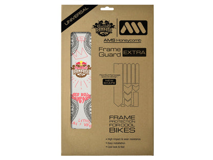 All Mountain Style AMS High Impact Frame Guard Extra Semi-transparent – Protects your bike from scratches and dings