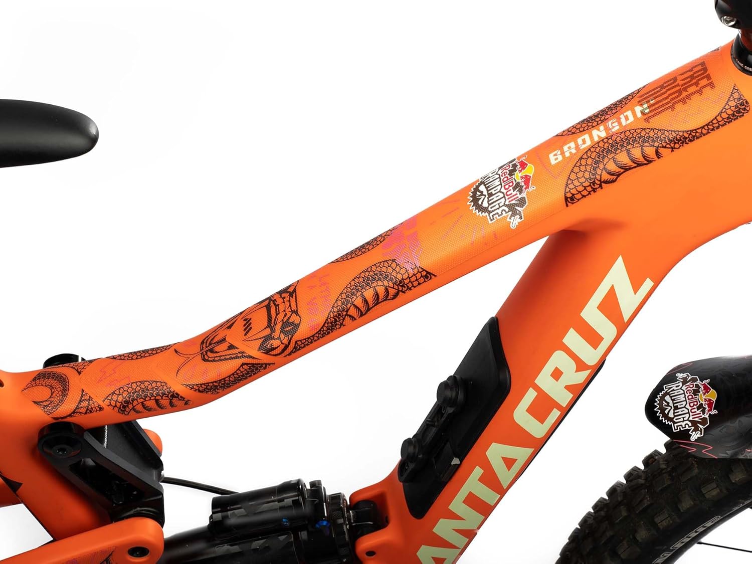 All Mountain Style AMS High Impact Frame Guard Extra Semi-transparent – Protects your bike from scratches and dings