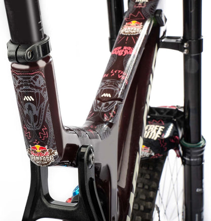 All Mountain Style AMS High Impact Frame Guard Extra Semi-transparent – Protects your bike from scratches and dings
