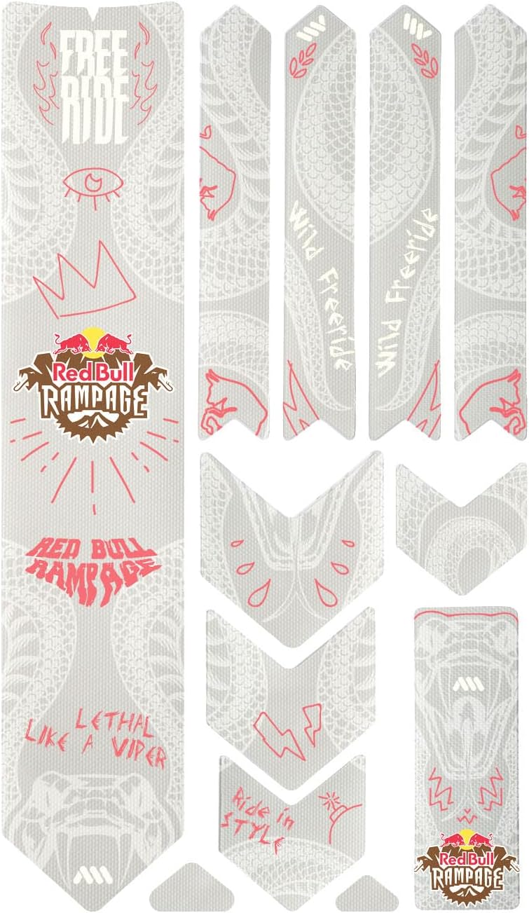 All Mountain Style AMS High Impact Frame Guard Extra Semi-transparent – Protects your bike from scratches and dings