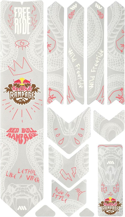All Mountain Style AMS High Impact Frame Guard Extra Semi-transparent – Protects your bike from scratches and dings