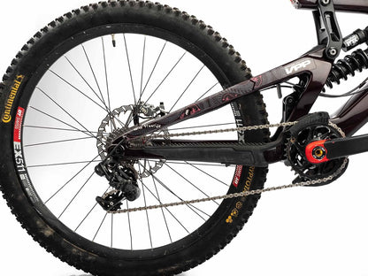 All Mountain Style AMS High Impact Frame Guard Extra Semi-transparent – Protects your bike from scratches and dings