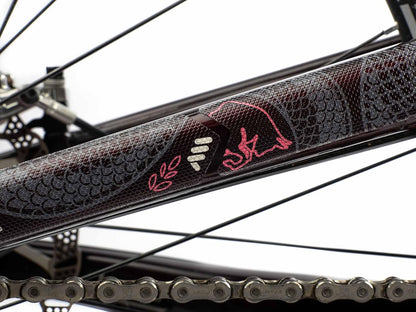 All Mountain Style AMS High Impact Frame Guard Extra Semi-transparent – Protects your bike from scratches and dings