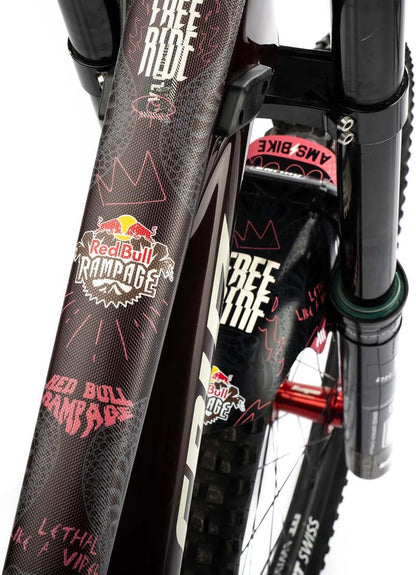 All Mountain Style AMS High Impact Frame Guard Extra Semi-transparent – Protects your bike from scratches and dings