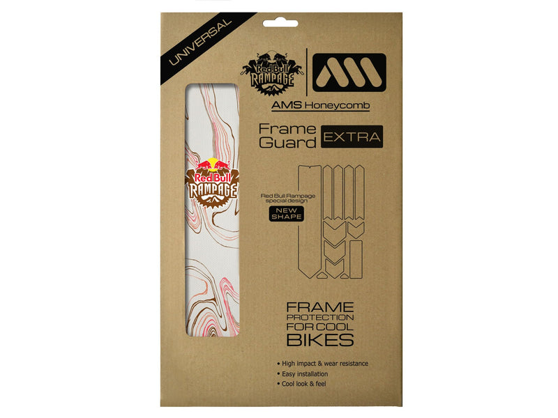 All Mountain Style AMS High Impact Frame Guard Extra Semi-transparent – Protects your bike from scratches and dings