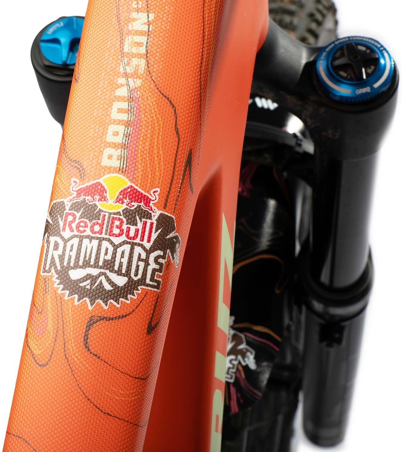 All Mountain Style AMS High Impact Frame Guard Extra Semi-transparent – Protects your bike from scratches and dings