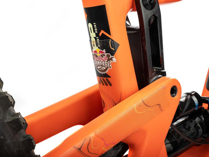 All Mountain Style AMS High Impact Frame Guard Extra Semi-transparent – Protects your bike from scratches and dings