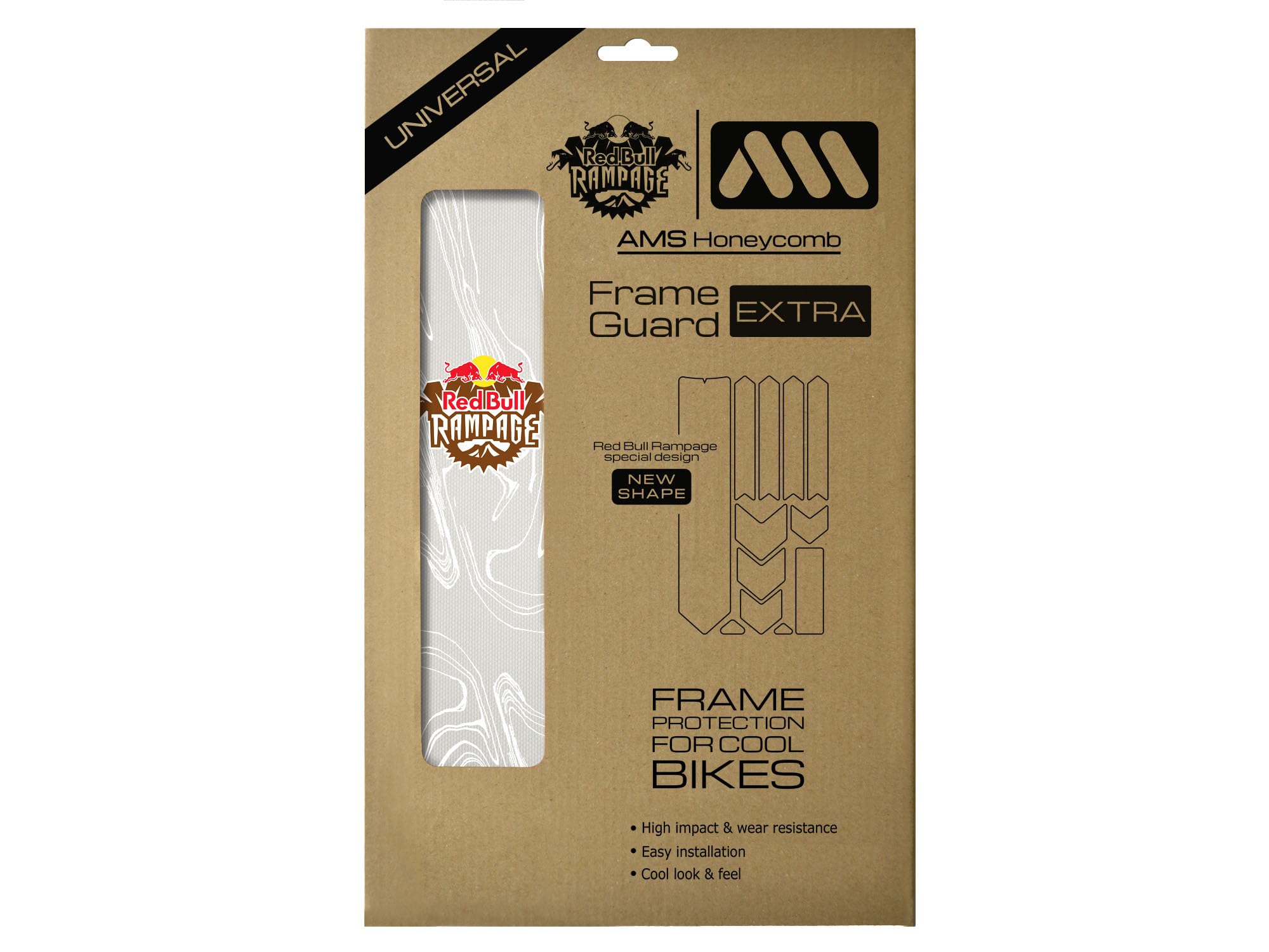 All Mountain Style AMS High Impact Frame Guard Extra – Protects your bike from scratches and dings