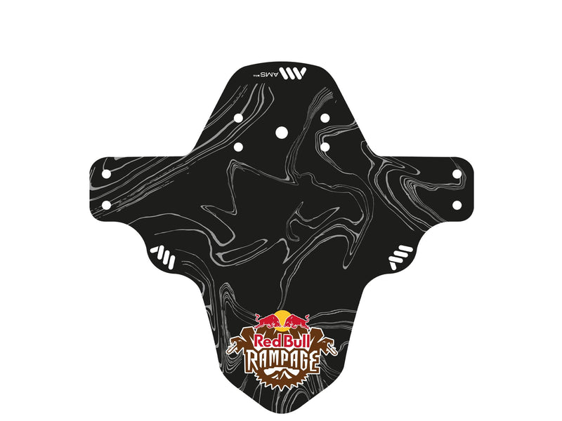 All Mountain Style AMS Bicycle Front Mudguard - Fits 26" / 27.5" / 29" Red Bull Ram