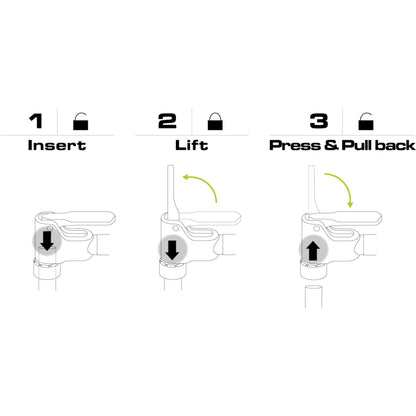 Birzman The Pump with Flick-It ll