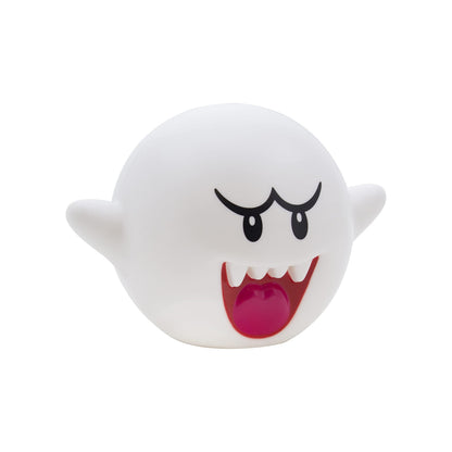 Paladone Super Mario Bros Official Licensed Nintendo Boo Light with Mario Sounds, Adult, Gaming Room Decor Night Light with Music, 4.7 inches